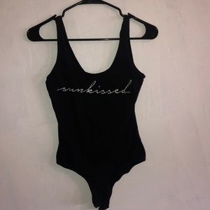 CHARLOTTE RUSSE “sun kissed” body suit